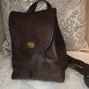 Vintage Coach bag pack purse